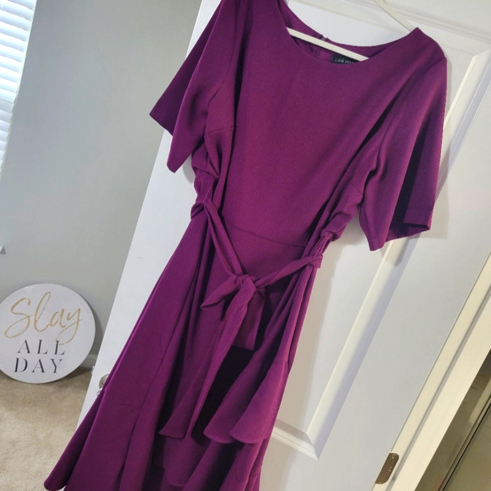 Plum Midi Dress Lane Bryant